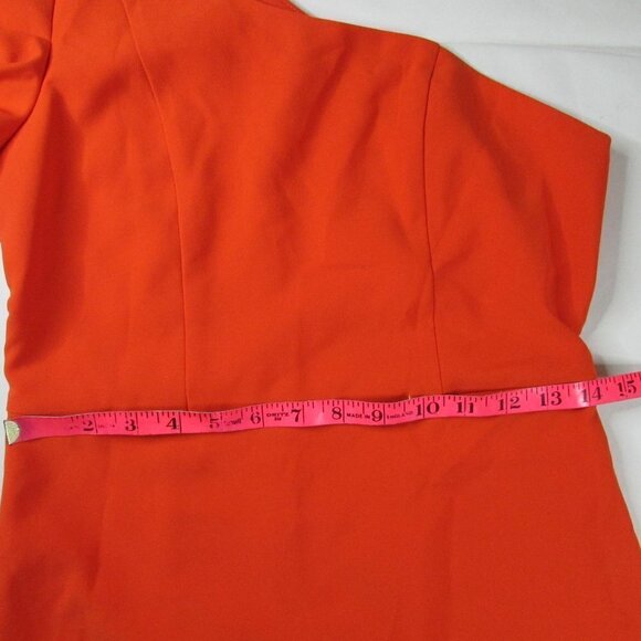 Lulus Women's Size Medium Stay Gorgeous One Shoulder Puff Sleeve Mini Dress - Picture 6 of 7